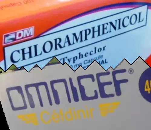 Chlooramfenicol vs Omnicef
