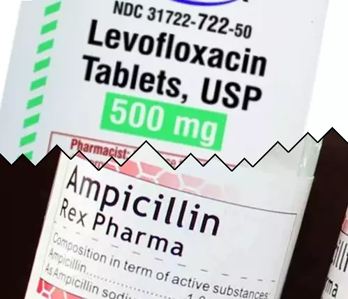 Levaquin vs Ampicilline