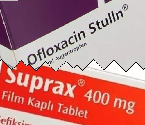 Ofloxacine vs Suprax